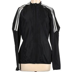 Adidas Black Running Windbreaker Jacket